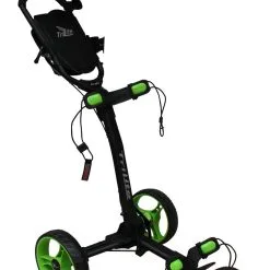 Axglo TriLite 3 Wheel Golf Trolley | Black/Green -Accessories Shop Axglo TriLite Wheel Golf Trolley Black Green 15