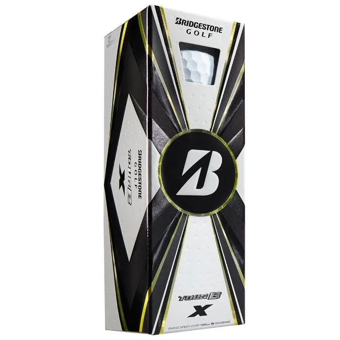 Bridgestone Tour B X Golf Balls | White 2 Bridgestone Tour B X Golf Balls | White - Image 2