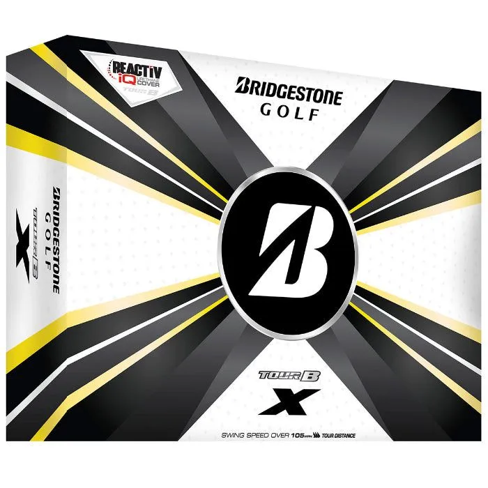 Bridgestone Tour B X Golf Balls | White 1 Bridgestone Tour B X Golf Balls | White