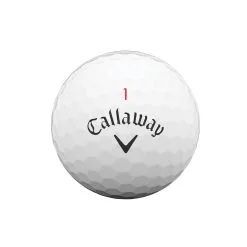 Callaway Chrome Soft X LS Golf Balls | White -Accessories Shop CSX LS Golf Ball 2021 White Front View scaled