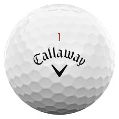 Callaway Chrome Soft X Golf Balls | White -Accessories Shop Callaway 2022 Chrome Soft X Golf Balls White 2