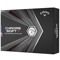 Callaway Chrome Soft X Golf Balls | White