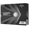 Callaway Chrome X Soft Triple Track Golf Balls | White