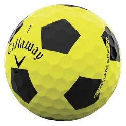 Callaway Chrome Soft Truvis Golf Balls | Yellow/Black -Accessories Shop Callaway Chrome Soft Truvis Golf Balls Yellow 154