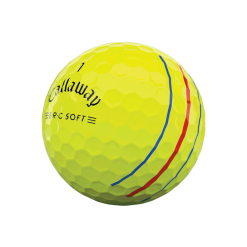 Callaway ERC Soft Triple Track Golf Balls | Yellow -Accessories Shop Callaway ERC Soft Triple Track Golf Balls Yellow 63
