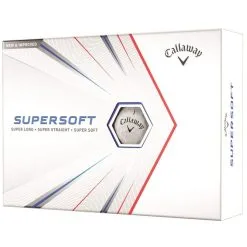 Callaway 2021 Supersoft Golf Balls | White