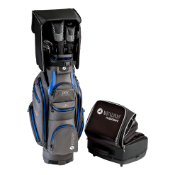 Motocaddy Flight Safe Golf Travel Cover -Accessories Shop FlightSafe CaseonBagOpen