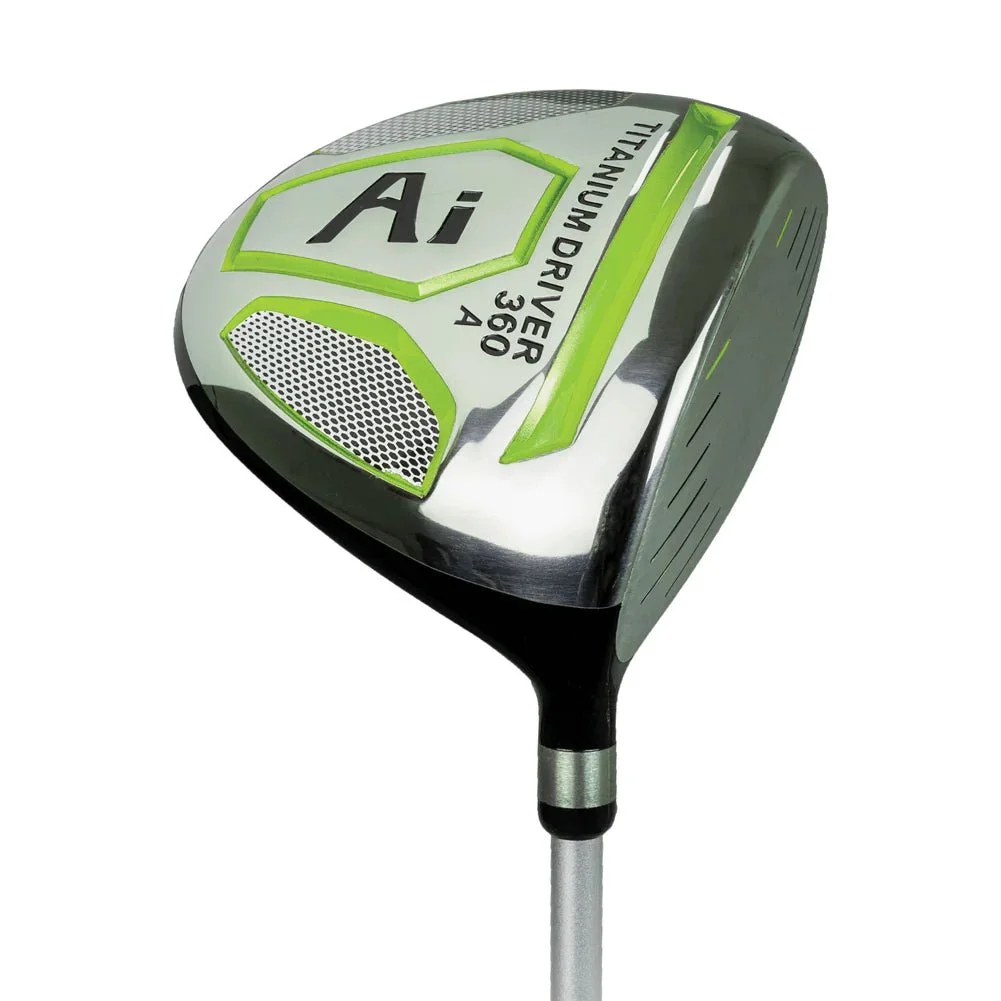 Lynx Junior AI Ready To Play Half Golf Set | Green 54"-57" - Image 2