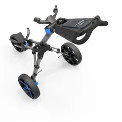 Powakaddy Micra Push Golf Trolley -Accessories Shop MICRABLUEOPENREAR 1000 1000