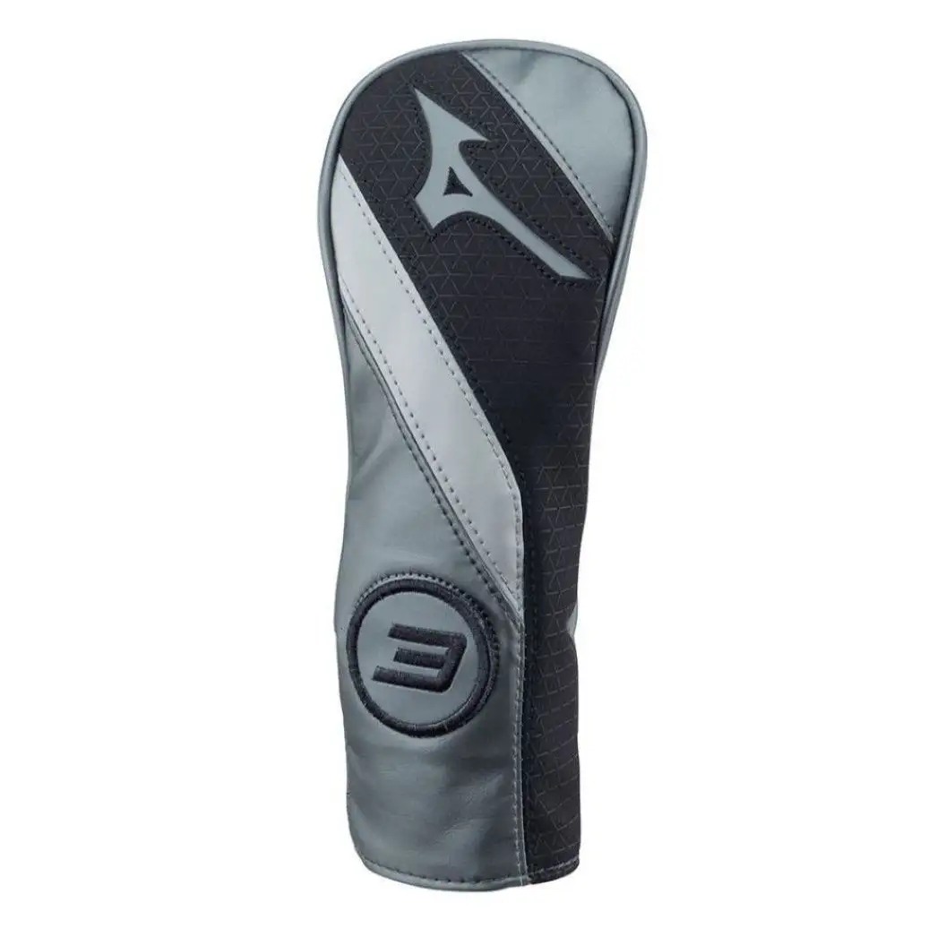 Mizuno Tour Golf Headcovers | Black/Grey 2 Mizuno Tour Golf Headcovers | Black/Grey - Image 2