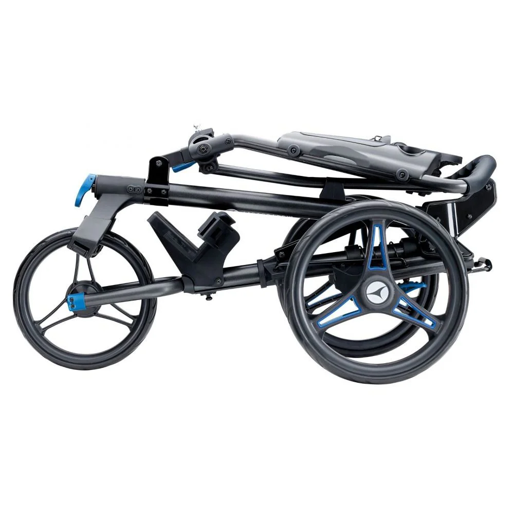 Motocaddy P1 Golf Push Trolley | Blue 2 Motocaddy P1 Golf Push Trolley | Blue - Image 2