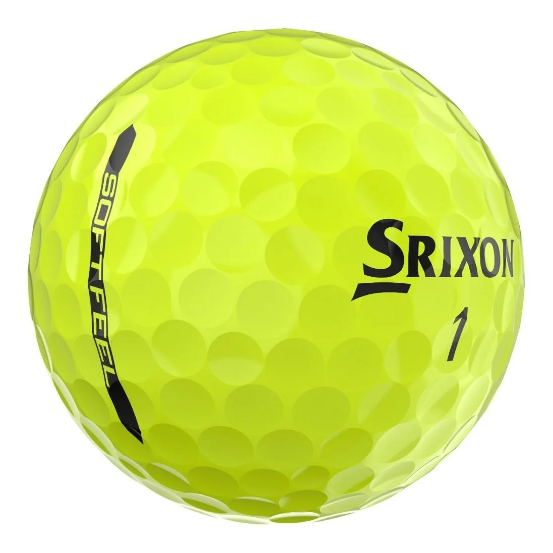 Srixon Soft Feel Golf Balls | Yellow 2 Srixon Soft Feel Golf Balls | Yellow - Image 2