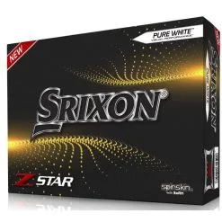 Srixon 2022 Z Star Golf Balls | White
