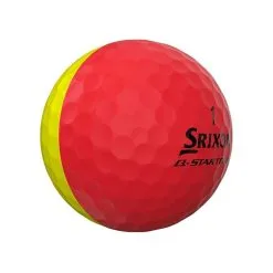 Srixon Q Star Tour Golf Balls Divide Yellow/Red -Accessories Shop Srixon Star Tour Golf Balls Divide Yellow Red 1