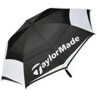 TaylorMade Double Canopy Golf Umbrella | 64 Inch