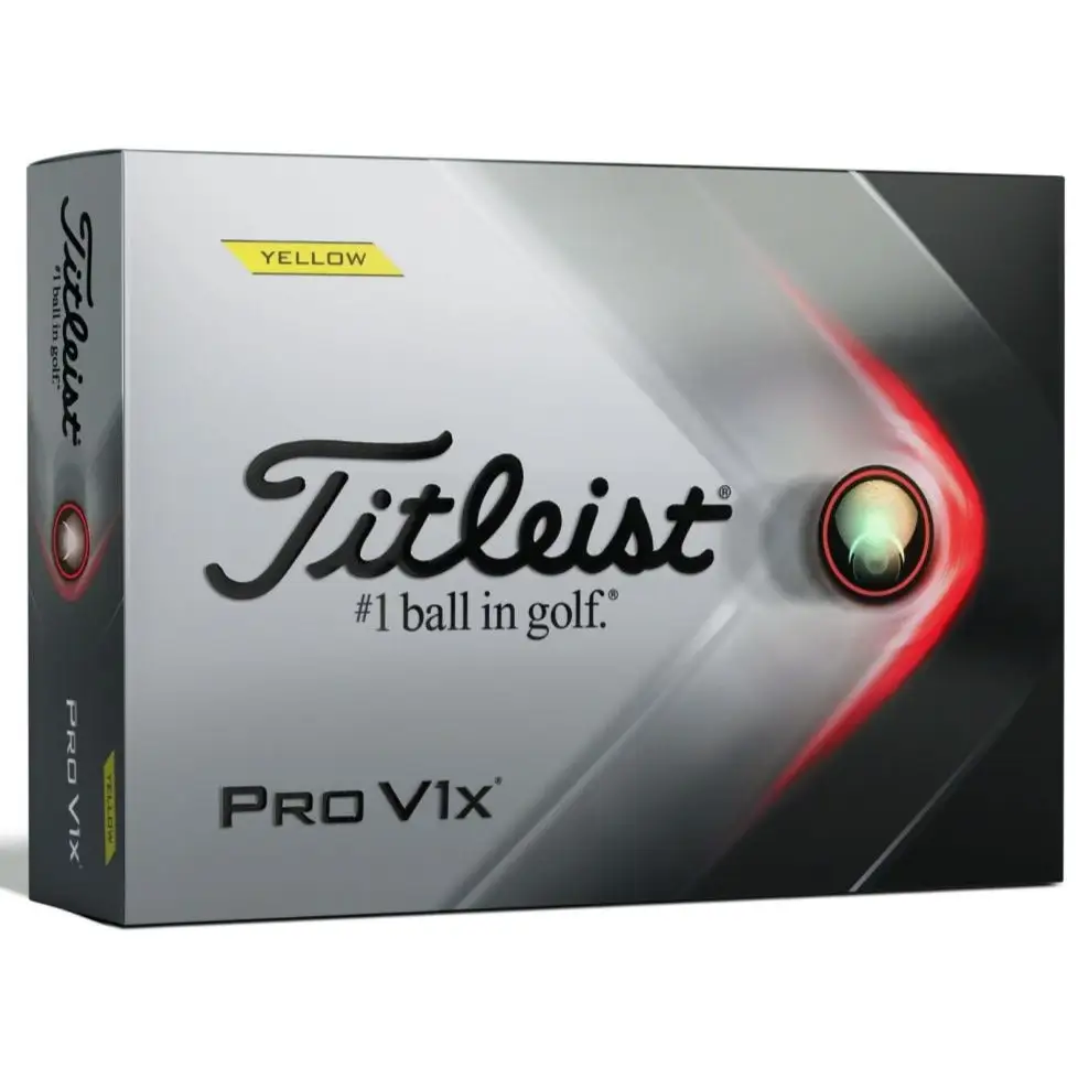 Titleist Pro V1X Golf Balls | Yellow 1 Titleist Pro V1X Golf Balls | Yellow