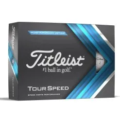 Titleist Tour Speed Golf Balls | White