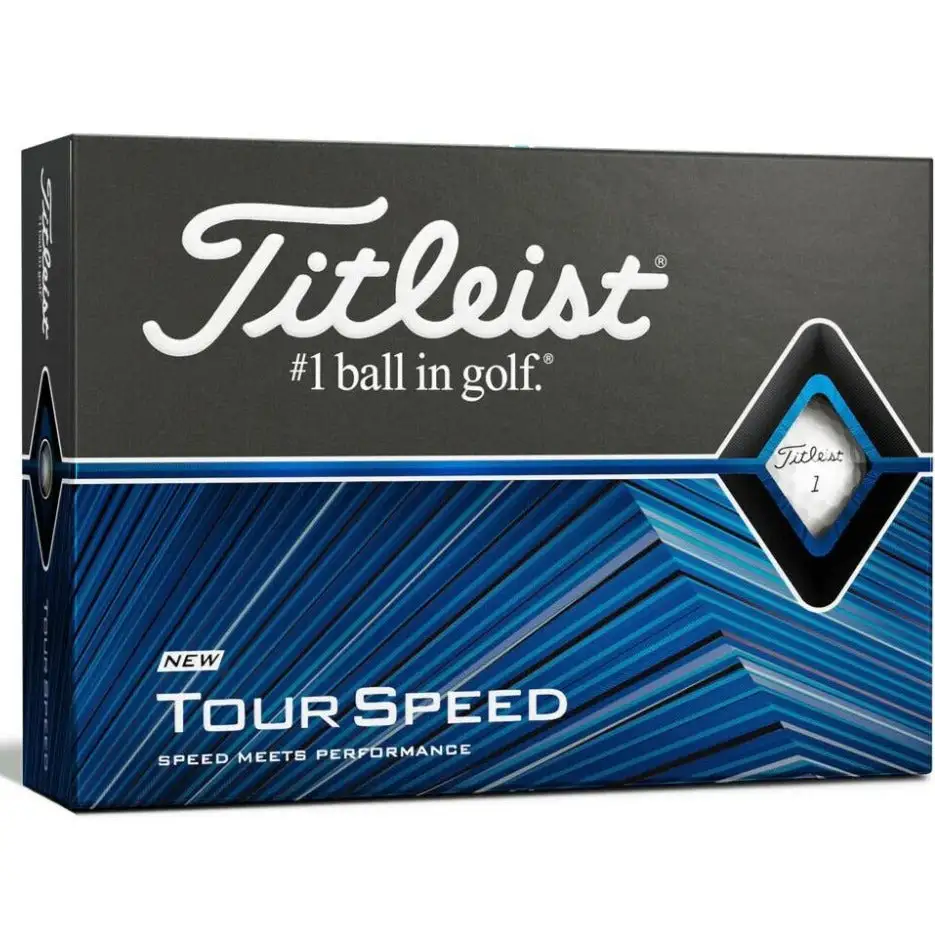Titleist Tour Speed Golf Balls | White 1 Titleist Tour Speed Golf Balls | White