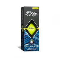 Titleist 2021 Tour Speed Golf Balls | Yellow -Accessories Shop Titleist Tour Speed Golf Balls Yellow 74