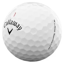 Callaway Chrome Soft Golf Balls | White -Accessories Shop callaway chrome soft golf balls white 3 1