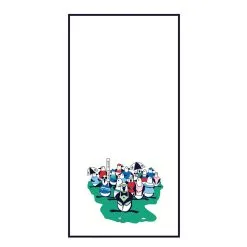 Original Penguin Pete Waffle Golf Towel OGASC077