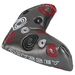 Odyssey Swirl Golf Putter Headcovers -Accessories Shop odysseyswirlsilverbladeputtercover1