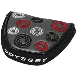 Odyssey Swirl Golf Putter Headcovers -Accessories Shop odysseyswirlsilvermalletputtercover1