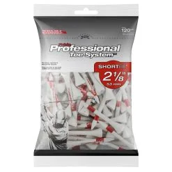 Clarkes Golf Pride Golf Tees Bumper Pack Red 120